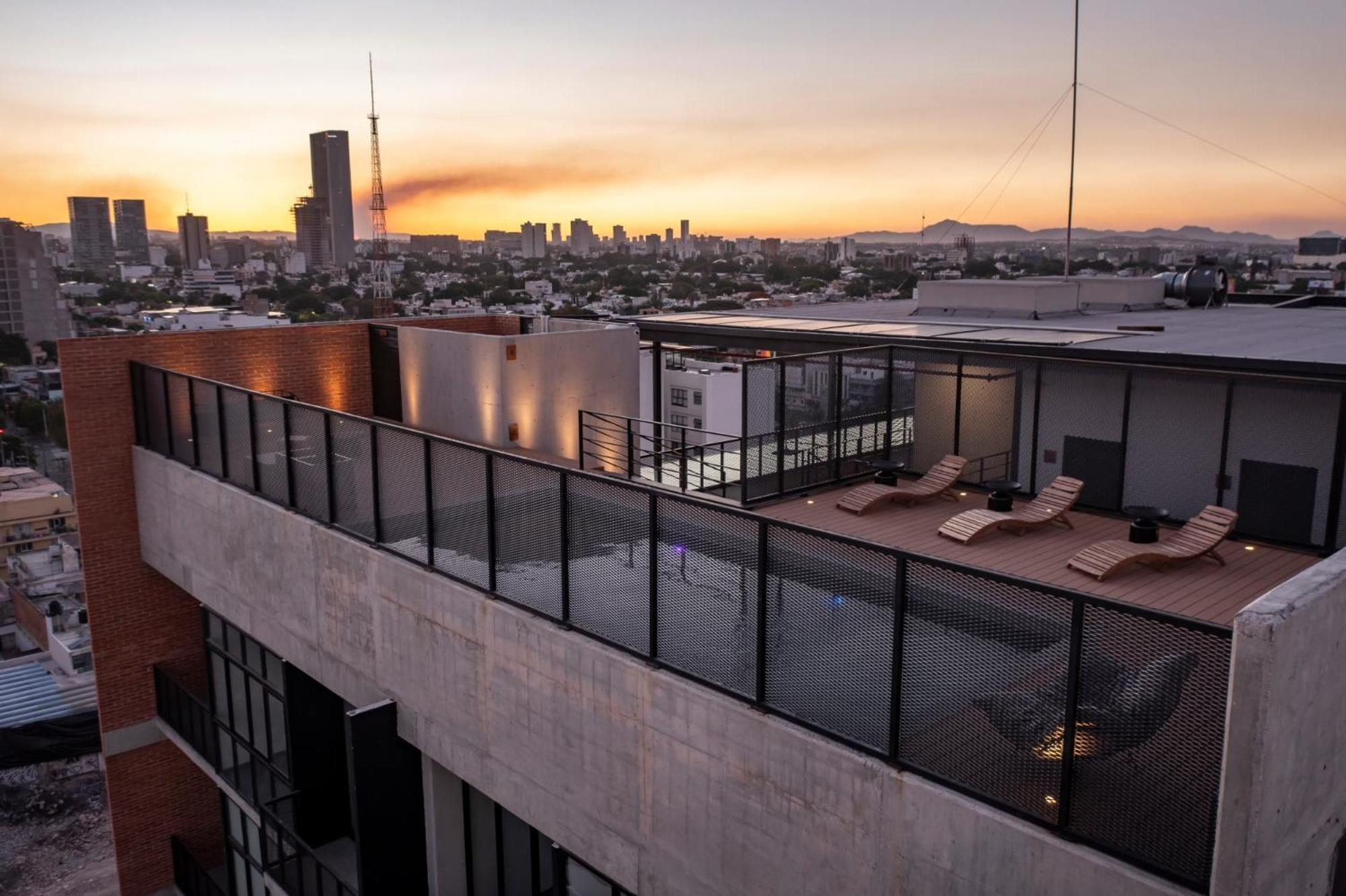 Tribeca Flat Witgdl Aparthotel Guadalajara Bagian luar foto